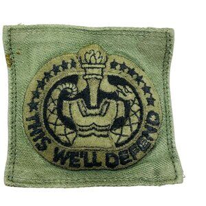 Vintage US Army Drill Instructor Identification Badge ACU Military Patch u